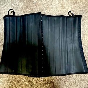 Extra L waist trainer, black
